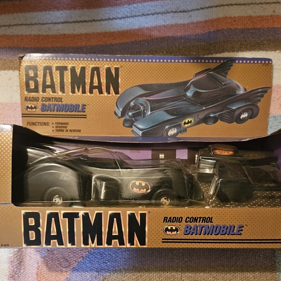 Vintage 90s Radio Control Batmobile